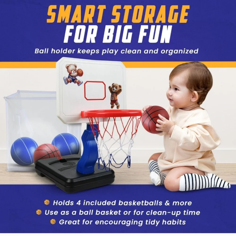 Toddler Basket Hoop